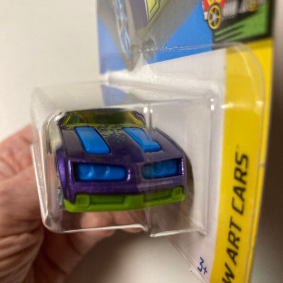 2022 Hot Wheels 62/250 "Bully Goat" 1/10 "HW Art Cars" Series - Purple - Picture 11 of 13